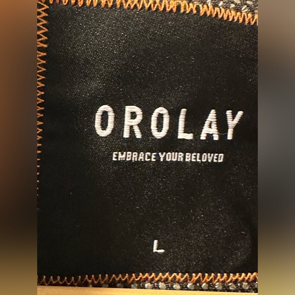 Orolay navy blue parka size L women’s - Picture 4 of 4